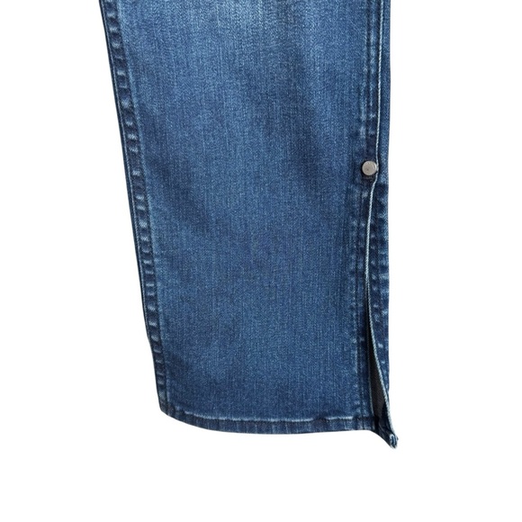 Rag and Bone Nina High Rise Ankle Flare Jeans Topaz Size 25 Medium Wash Blue - Picture 9 of 13